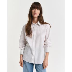 Gant Relaxed Fit Striped Volume Sleeve Shirt